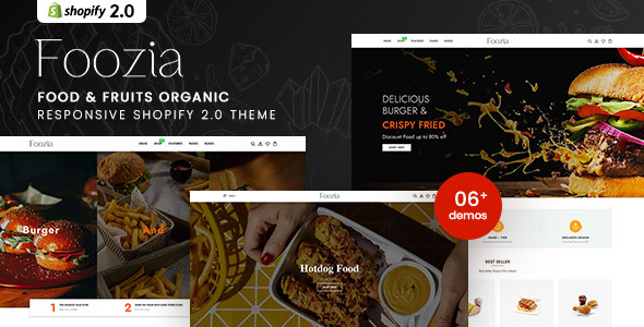 Foozia - Fast Food & Restaurant Responsive Shopify 2.0 Theme