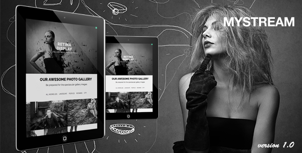 MyStream - Responsive Photography One-Page Template