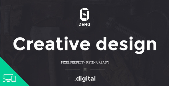 ZER0 - HTML5 Digital Creative Agency Template