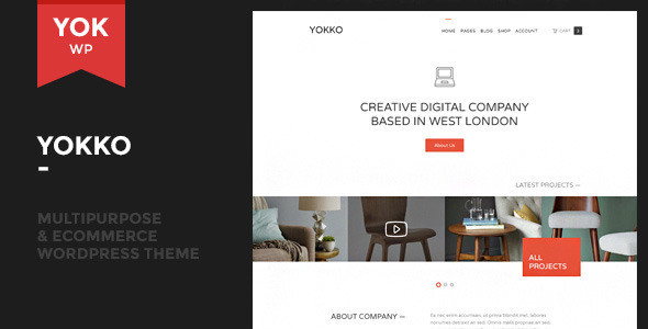Yokko - Multipurpose and eCommerce WordPress Theme